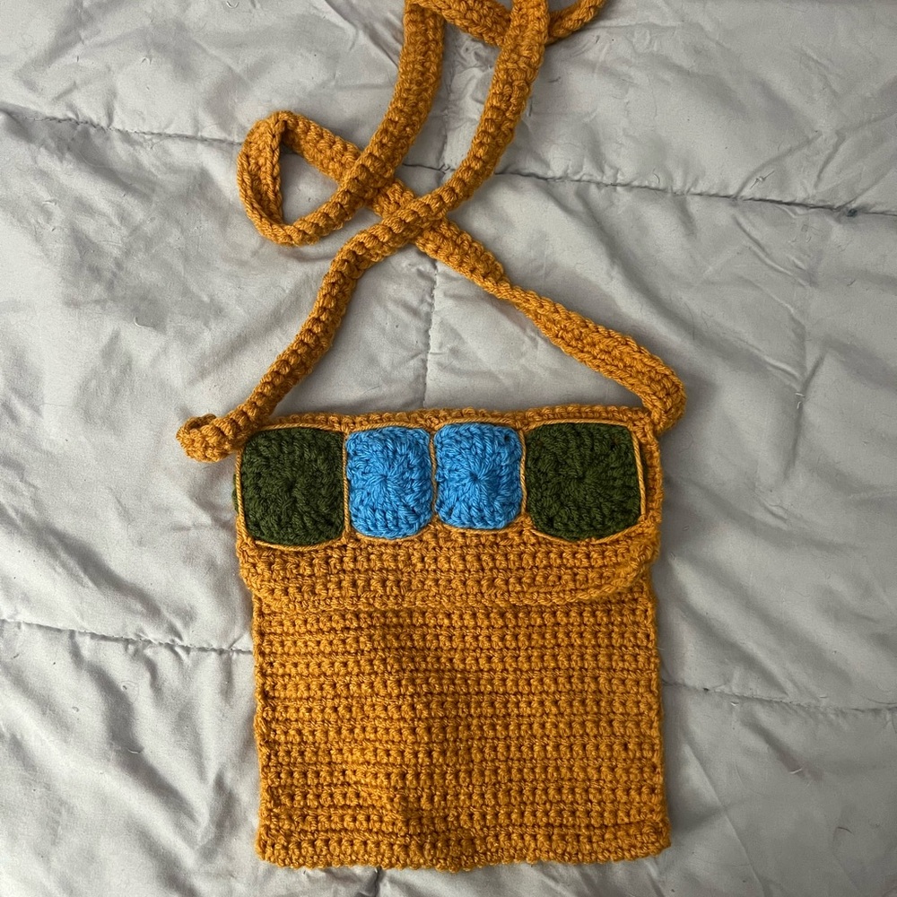 Handmade crochet bag